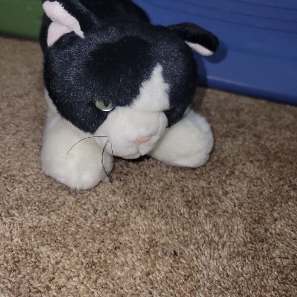Aurora - Flopsie - 12" Oreo Tuxedo Cat Plush - Picture 1 of 8